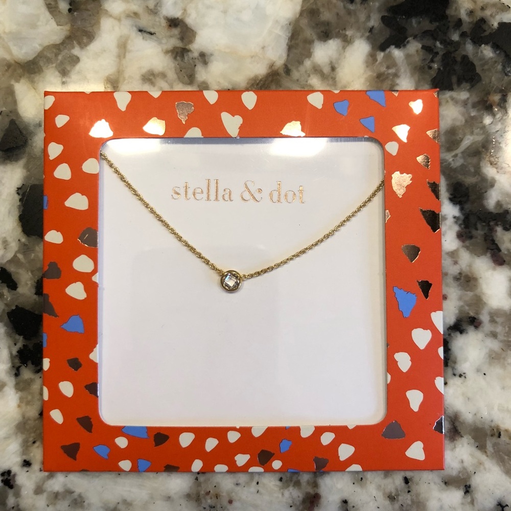 NIB Stella & Dot Wishing Necklace